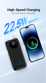 Portable power bank 20000mah with AEMAI branding - detailed view 3
