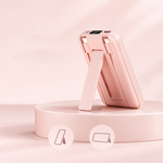 AEMAI PD6 pink magnetic wireless power bank with fold-out kickstand - view 2