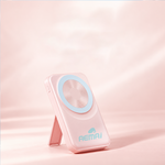 AEMAI PD6 pink magnetic wireless power bank with fold-out kickstand - view 6