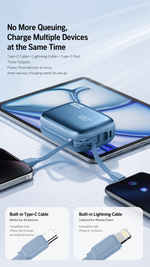 Portable power bank mini with AEMAI branding - detailed view 1