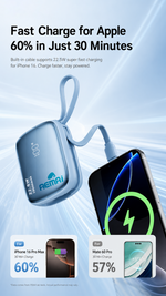 Portable power bank mini with AEMAI branding - detailed view 2