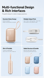 Portable power bank mini with AEMAI branding - detailed view 4