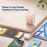 Portable power bank mini with AEMAI branding - view 2