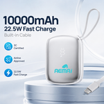 Portable power bank mini with AEMAI branding - view 3