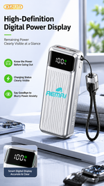 Portable power bank 10000mah with AEMAI branding - detailed view 2