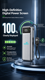 Portable power bank 10000mah with AEMAI branding - detailed view 5