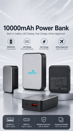 Portable power bank slim with AEMAI branding - detailed view 5