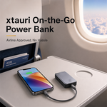 Portable power bank slim with AEMAI branding - view 2