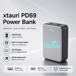 Portable power bank slim with AEMAI branding - view 3