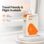 Portable power bank 10000mah with AEMAI branding