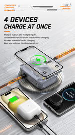 Portable power bank 10000mah with AEMAI branding - detailed view 2