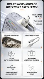 Portable power bank 10000mah with AEMAI branding - detailed view 4