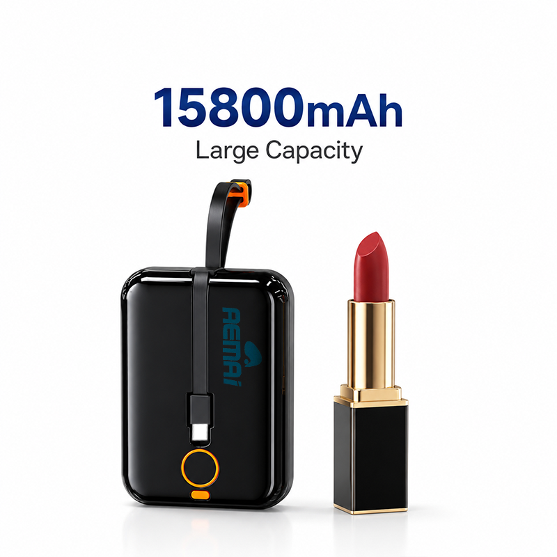 Portable power bank 15800mah with AEMAI branding