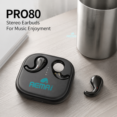 AEMAI PRO80 Wireless Stereo Earbuds - Crisp stereo sound quality