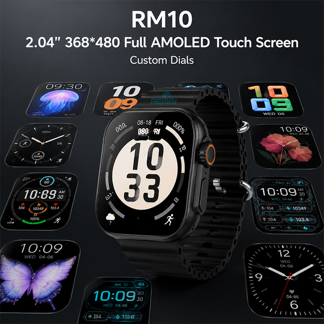AEMAI RM10 AMOLED Smart Watch - 2.04