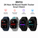 Health tracking smart watch with AEMAI branding - view 2