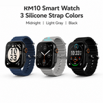 Health tracking smart watch with AEMAI branding - view 4