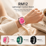 Health tracking smart watch with AEMAI branding - view 6