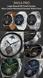 Health tracking smart watch with AEMAI branding - detailed view 3