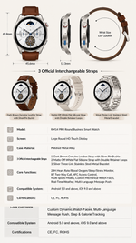 Health tracking smart watch with AEMAI branding - detailed view 6