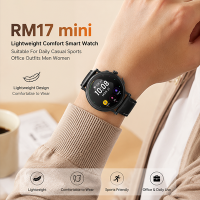 AEMAI RM17 Mini Smart Watch - Round, Round Case