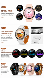 Health tracking smart watch with AEMAI branding - detailed view 4