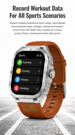 Health tracking smart watch with AEMAI branding - detailed view 3