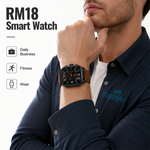 Health tracking smart watch with AEMAI branding - view 6