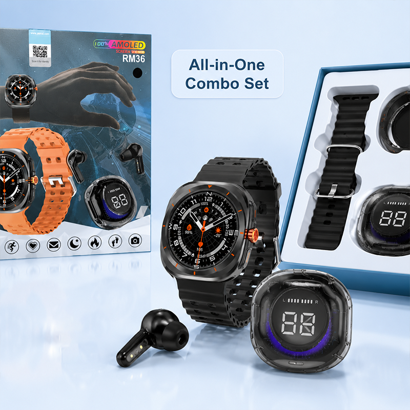 AEMAI RM36 smart watch set - view 1