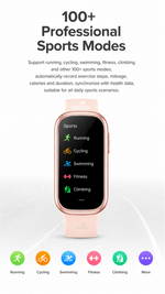 Health tracking smart watch with AEMAI branding - detailed view 3