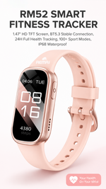 Health tracking smart watch with AEMAI branding - detailed view 5