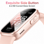 Health tracking smart watch with AEMAI branding - view 2