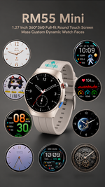 Health tracking smart watch with AEMAI branding - detailed view 2
