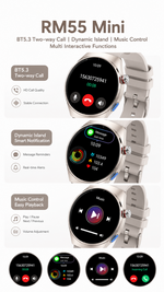 Health tracking smart watch with AEMAI branding - detailed view 3