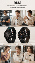 Health tracking smart watch with AEMAI branding - detailed view 1