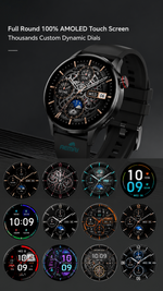 Health tracking smart watch with AEMAI branding - detailed view 3