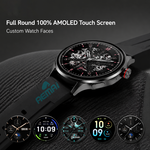 Health tracking smart watch with AEMAI branding - view 2