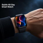 Health tracking smart watch with AEMAI branding - view 2