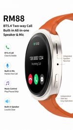 Health tracking smart watch with AEMAI branding - detailed view 3