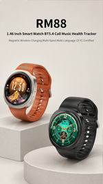 Health tracking smart watch with AEMAI branding - detailed view 5