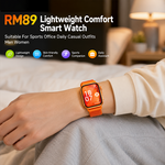 Health tracking smart watch with AEMAI branding