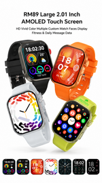 Health tracking smart watch with AEMAI branding - detailed view 3