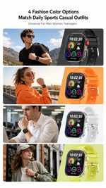 Health tracking smart watch with AEMAI branding - detailed view 6