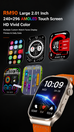 Health tracking smart watch with AEMAI branding - detailed view 3