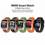 Health tracking smart watch with AEMAI branding - view 4