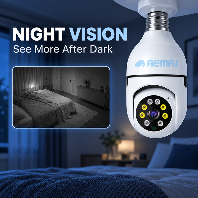 AEMAI S360 Bulb Security Camera - view 1