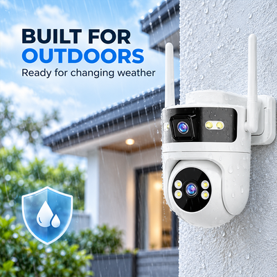 AEMAI S368 Outdoor Dual Camera - Weather-Ready, Wholesale & Bulk