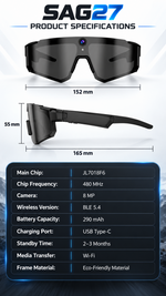 AEMAI SAG27 sag27 camera sunglasses - view 14