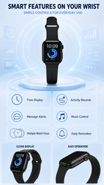 AEMAI T100 t100 smart watch with 4 straps & earbuds set - view 10