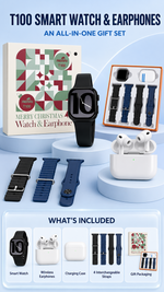 AEMAI T100 t100 smart watch with 4 straps & earbuds set - view 12
